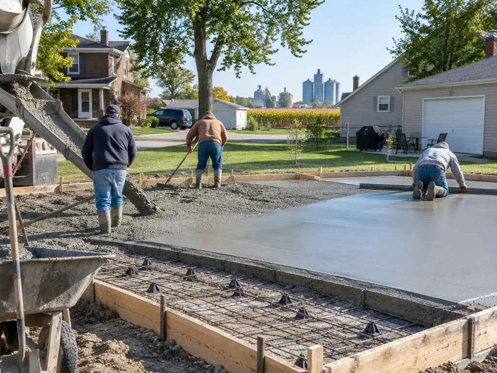 Garage & Shed Slabs in Decatur, IL