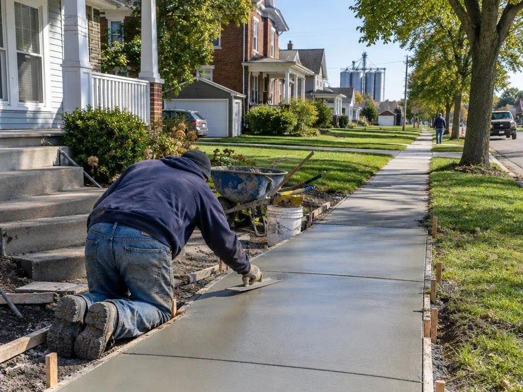 Sidewalks & Steps in Decatur, IL
